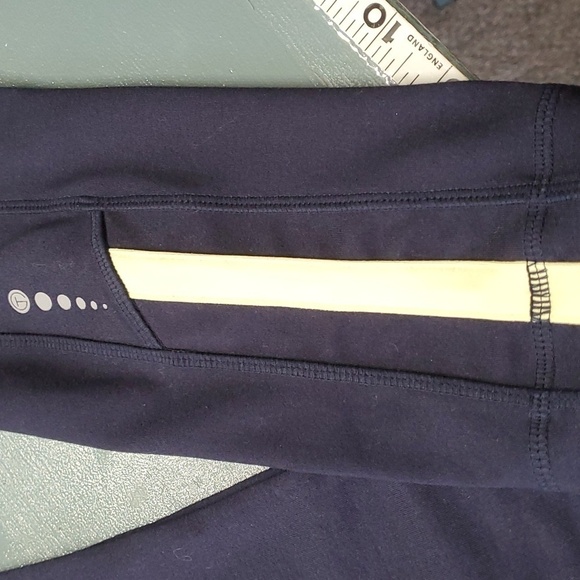 TALBOTS legings, very good condition and quality.  SIZE small petite. NAVY‎ BLUE - Picture 5 of 10